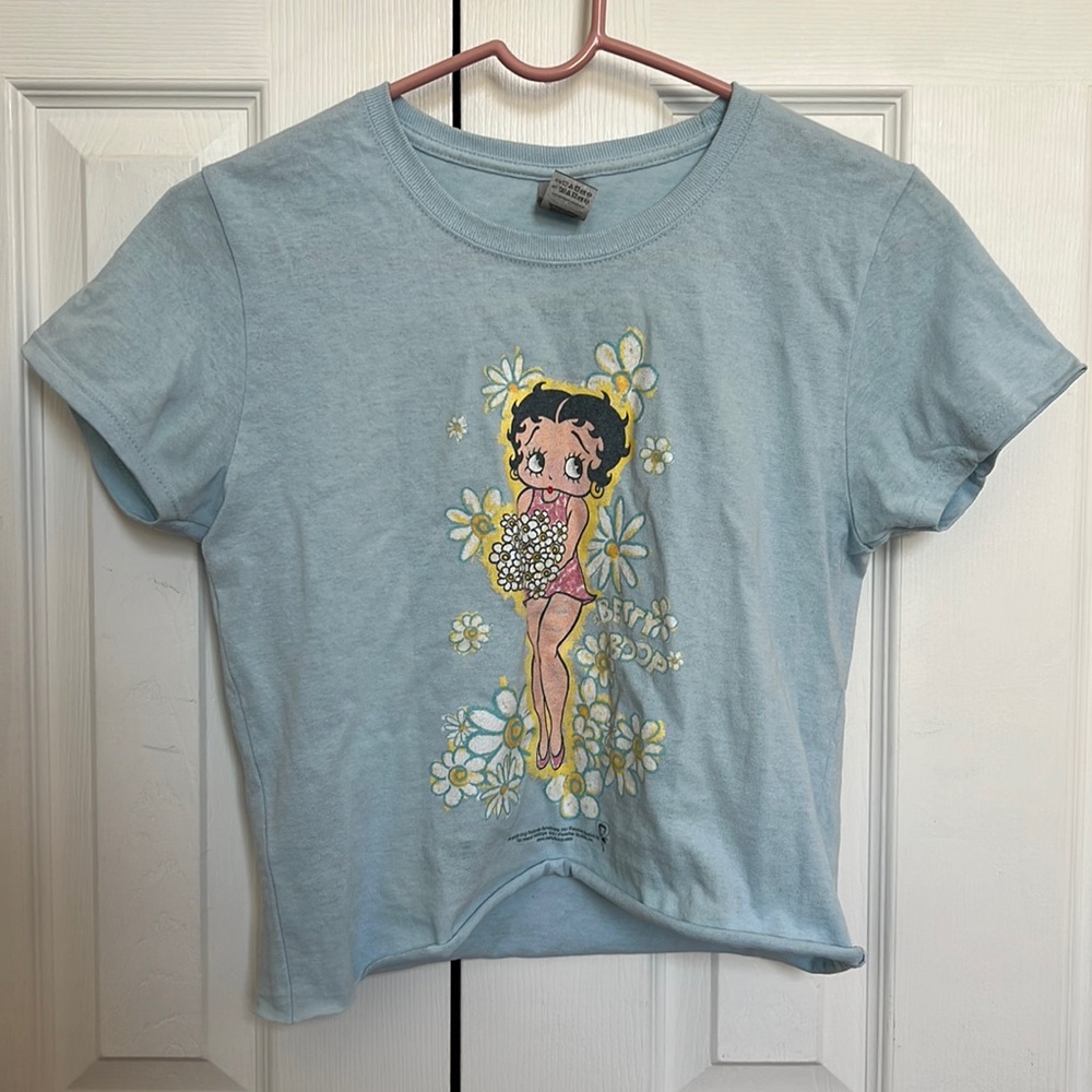 Cropped t-shirt